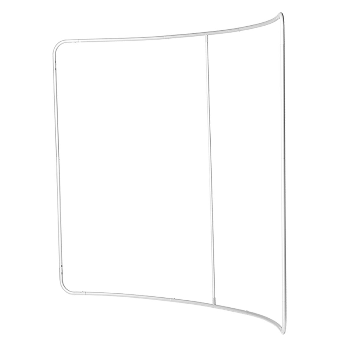 Zipper Wall - Curved - System ohne Druck